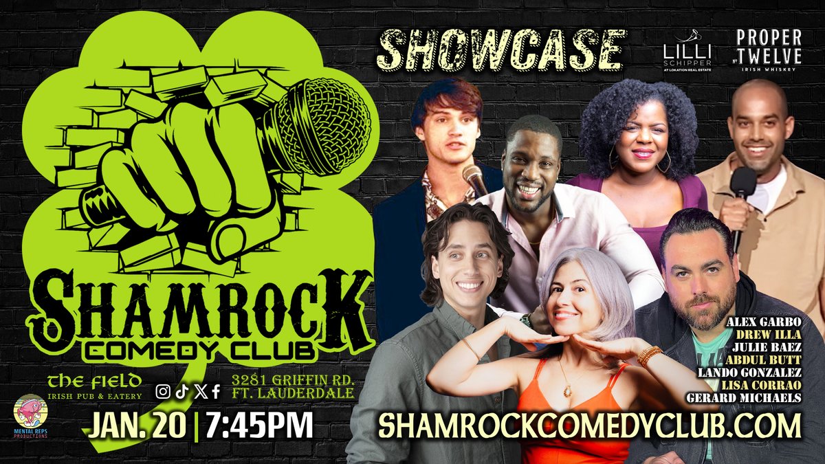 Shamrock Comedy Club tweet media