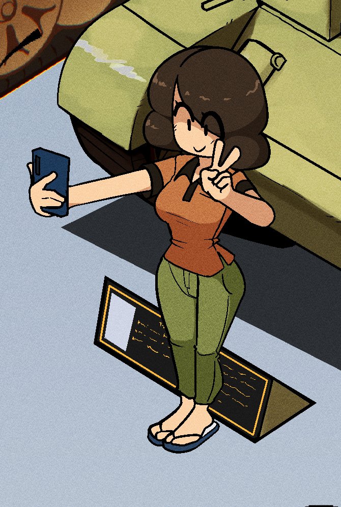 Sani from previous collab, I love how cute she looks there