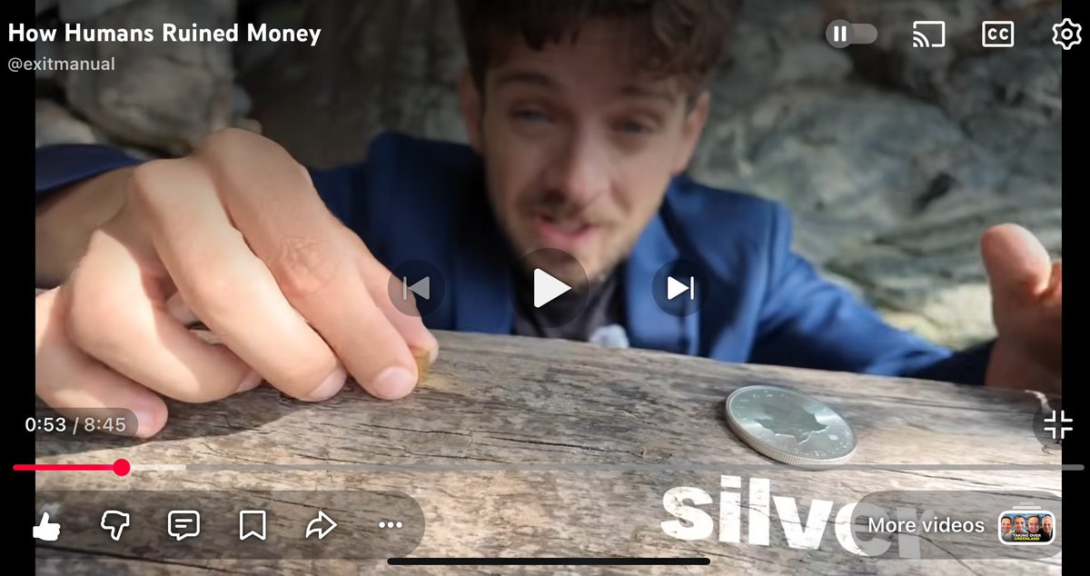 kinetic_finance's tweet image. I bought 1 silver ounce as a *PROP* for a video in September of last year for $41.70.

Today, it is worth $94.70.

What is happening to the dollar???