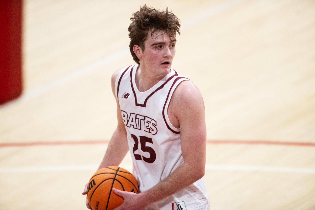BatesSports's tweet image. Sean O'Leary named @NESCAC Men's Basketball Player of the Week!

gobatesbobcats.com/news/2026/1/19…

#mesports #d3hoops #GoBates