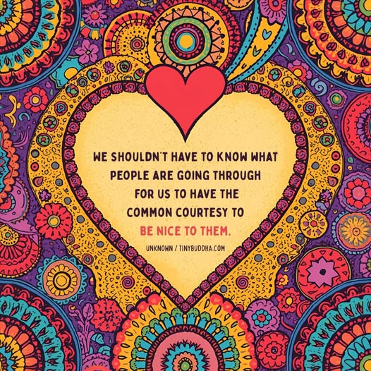 Always lead with kindness...