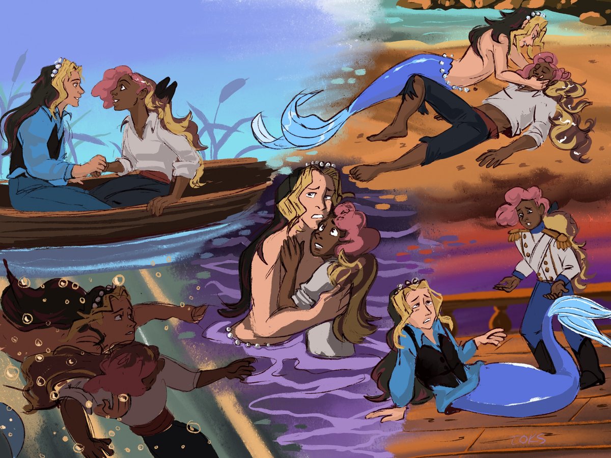 SilverNovas's tweet image. Sketch page for the little mer yugi au i have going!
featuring mer yugi and my oc Elana.
thank you so much furaffinity.net/user/toks/
for this wonderful work~ 🫶❤️
Art(C) toks
-not for free use-