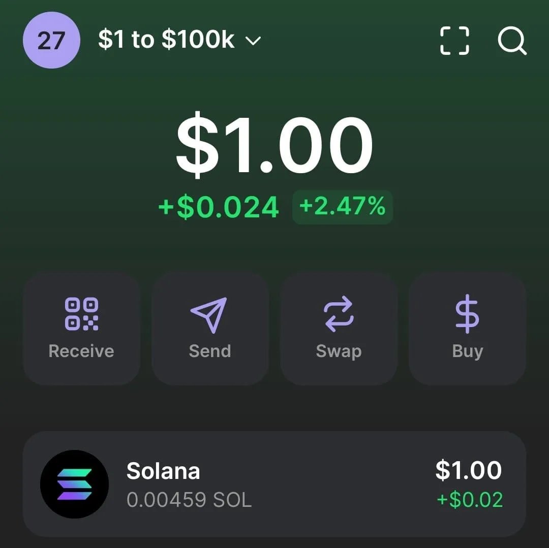 ItsAnonApe's tweet image. I AM OFFICIALLY RESTARTING THE $1 TO $100,000 CHALLENGE TOMORROW FOR JANUARY 2025🥳

THIS WILL BE DONE IN A SECRET X GROUP CHAT WHERE I WILL POST ALL MY TRADES WITH ENTRY &amp;amp; EXIT FOR ABSOLUTELY FREE!🪂

LIKE, REPOST, &amp;amp; COMMENT “$SOL” TO BE ADDED!❤️‍🔥

YOU MUST BE FOLLOWING ME!☢️