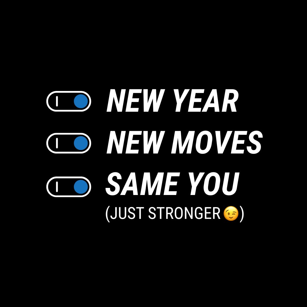 No pressure. No perfection.
Just show up, try something new, and keep building momentum.

Here’s to consistency, progress, and making this your strongest year yet.