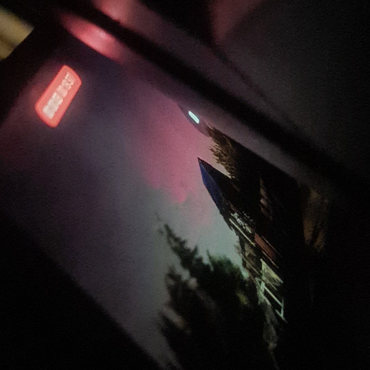 CallmeFIFTY_92's tweet image. First signs of the aurora from Norfolk UK  hyperlapse picking it up well