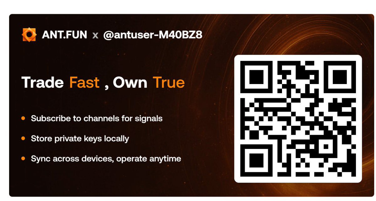 AStadnik4's tweet photo. 🚀 Trade Fast. Own True.

Join https://t.co/flBM2Plc3p — fast trading, local private key storage, and seamless cross-device sync 🔥

🔗 https://t.co/AMqKboReSm

#ANTFUN #Crypto #Trading #Web3 https://t.co/ByAfjqVwvH