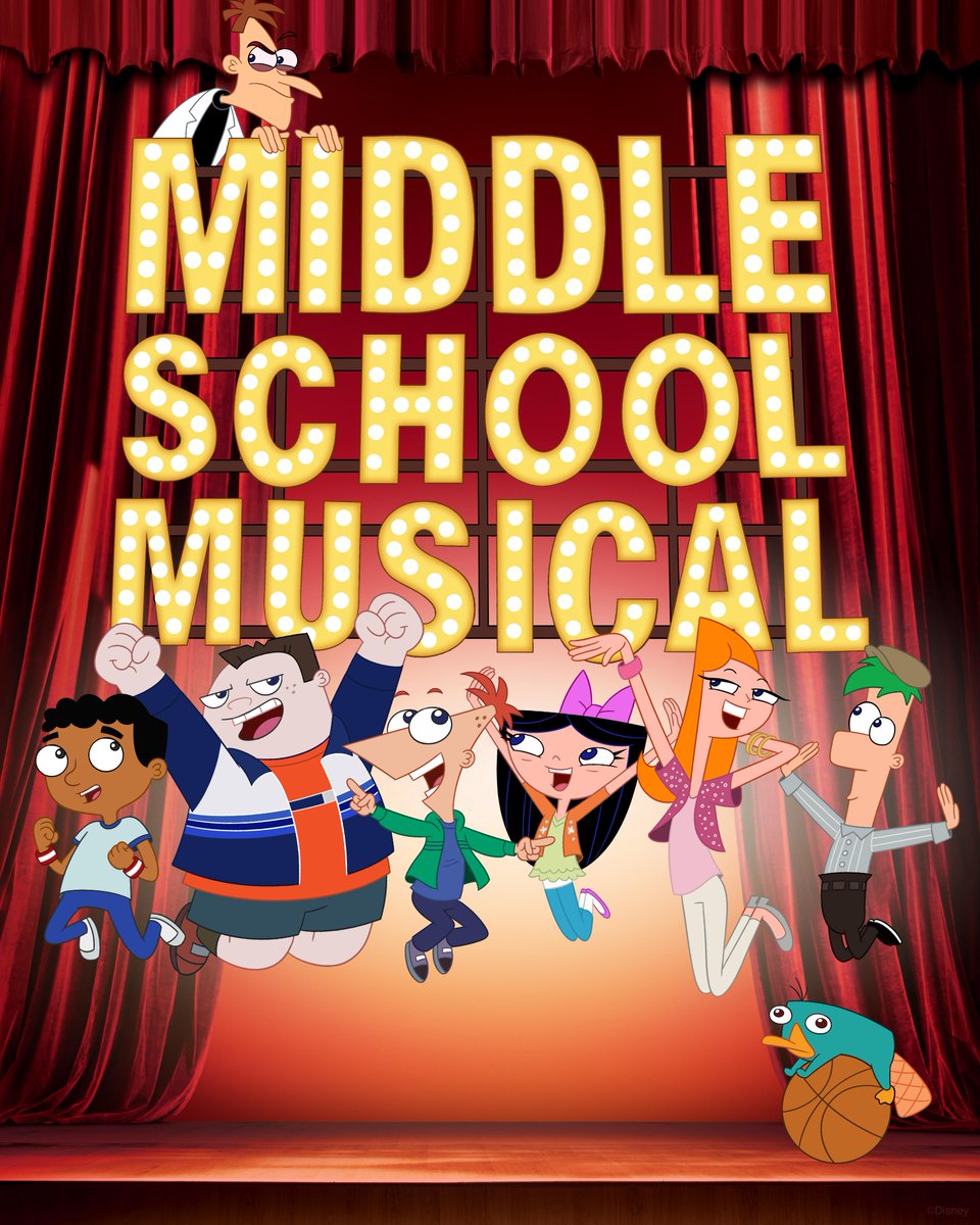 Hey Ferb! I know what we're gonna do today... Recreate the greatest movie poster of all time in honor of the High School Musical 20th anniversary!

🎥 #PhineasAndFerb #DisneyPlusDay