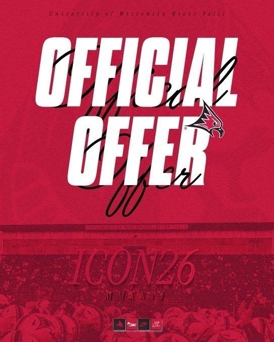 owenterfehr23's tweet photo. Blessed to receive an offer from @UWRFFootball ! Thanks to Coach Walker and the entire coaching staff for the opportunity!

@CoachWalkerRF @CoachBorgerding @FairmontFB https://t.co/wROmyTzkHZ