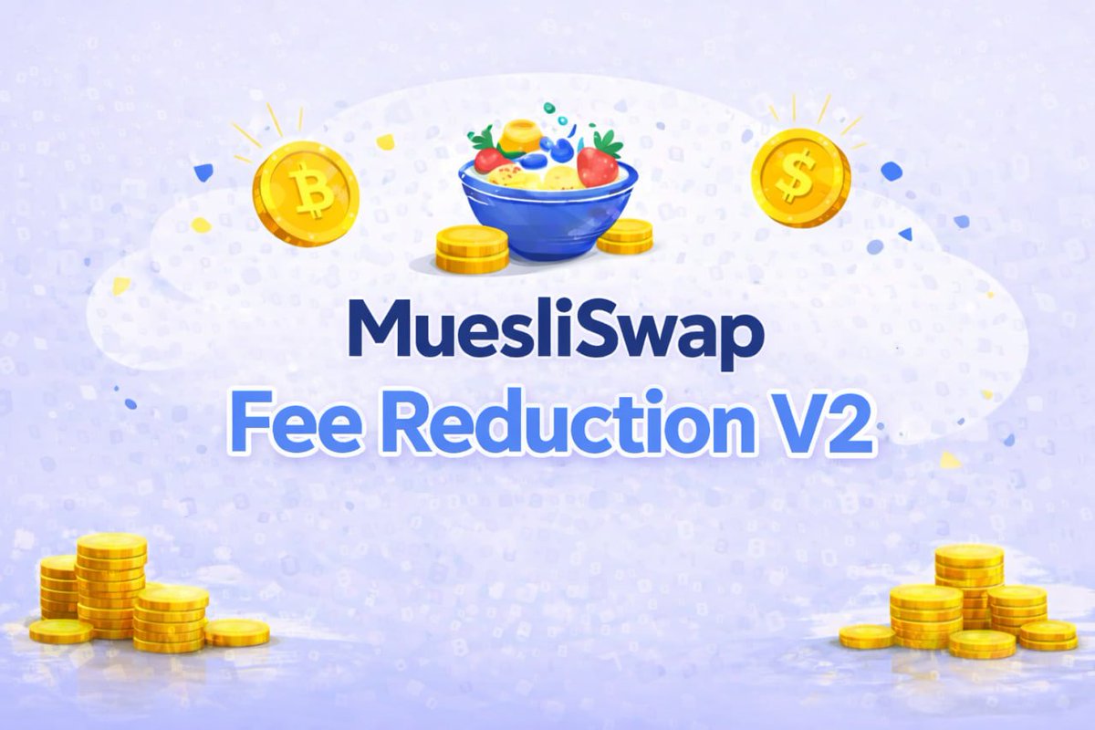 MuesliSwap Team🥛 tweet media
