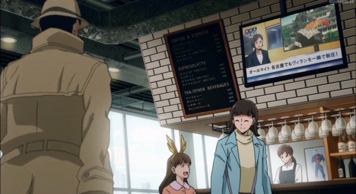 shinogiism's tweet image. all might cafe? his team is just doing shit