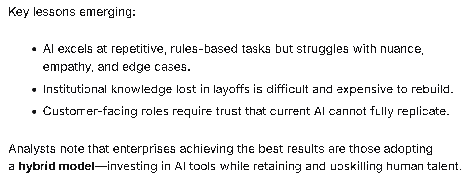 cbkwgl's tweet photo. One need not go beyond this on the pitfalls on this topic. Oh!! By the way, there is no hybrid model. It's the starting days of moving towards an AI only world https://t.co/UyBv8xdMlp
