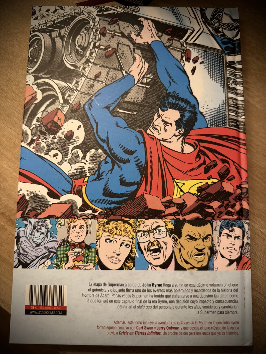 _datawan's tweet photo. Por fin cierro la etapa de John Byrne en Superman: El Hombre de Acero. Una lectura con altibajos: relevante a nivel histórico, aunque hoy no me parece la maravilla que a veces se proclama. Eso sí, leerla cada noche con mi hijo ha hecho que la experiencia sea muy especial. 🦸‍♂️📚 https://t.co/tU6kBG5MNh