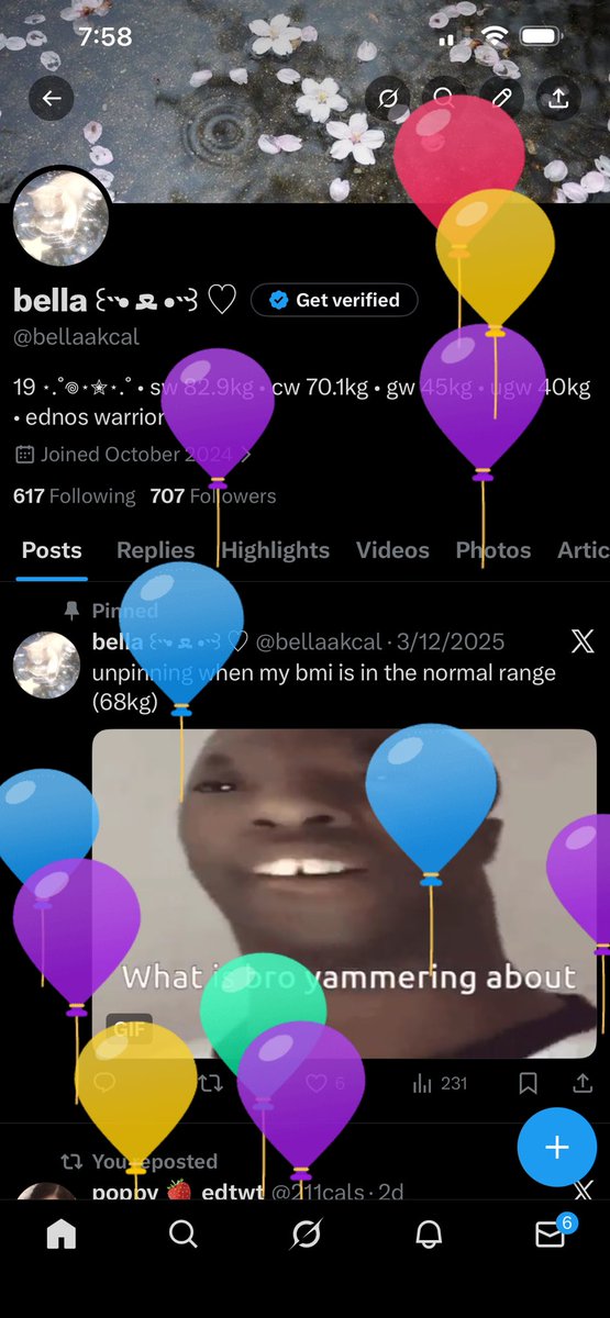 bellaakcal's tweet photo. BALLOONS https://t.co/bSfemQDmAI