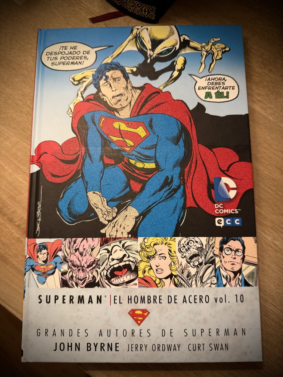 _datawan's tweet photo. Por fin cierro la etapa de John Byrne en Superman: El Hombre de Acero. Una lectura con altibajos: relevante a nivel histórico, aunque hoy no me parece la maravilla que a veces se proclama. Eso sí, leerla cada noche con mi hijo ha hecho que la experiencia sea muy especial. 🦸‍♂️📚 https://t.co/tU6kBG5MNh