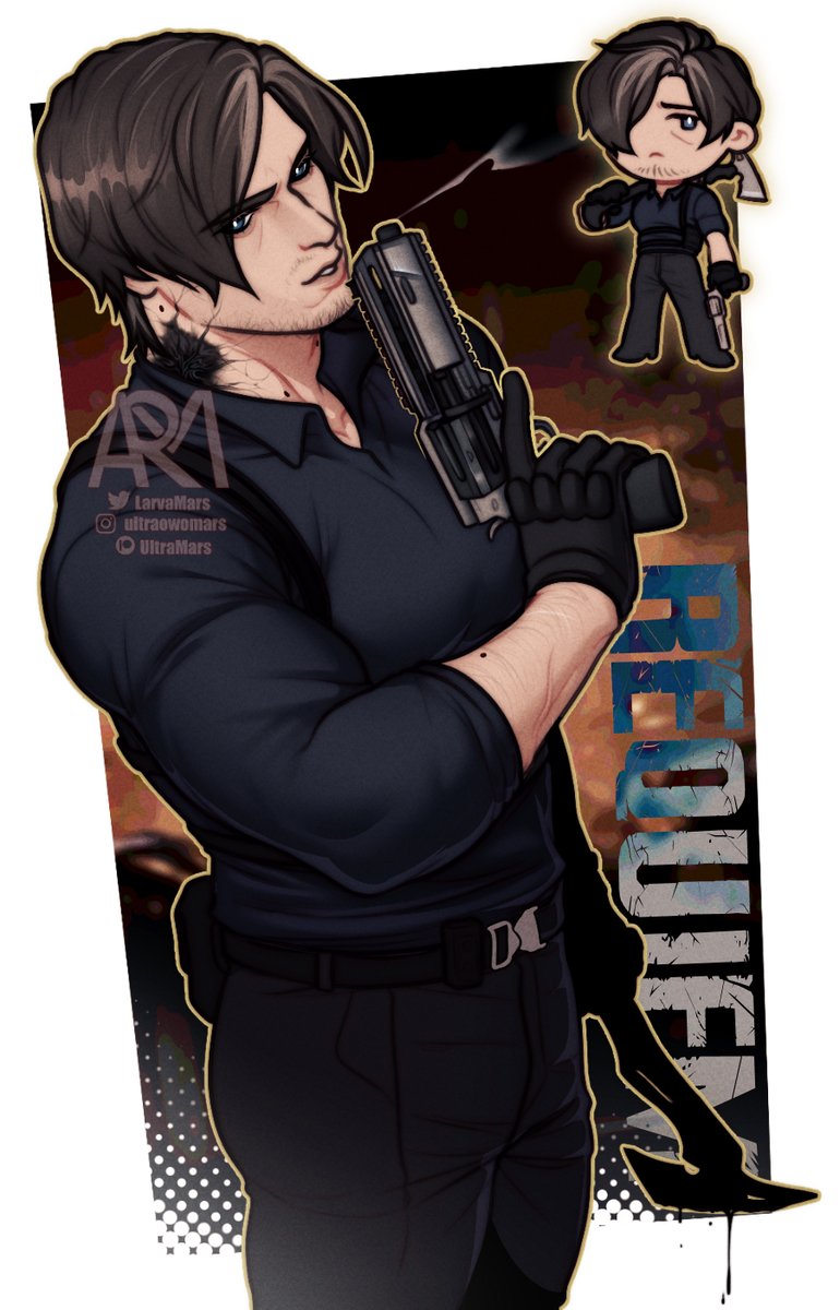 I think it might be my favorite version of him (i'm sorry V!Leon)

#LeonKennedy #ResidentEvilRequiem
