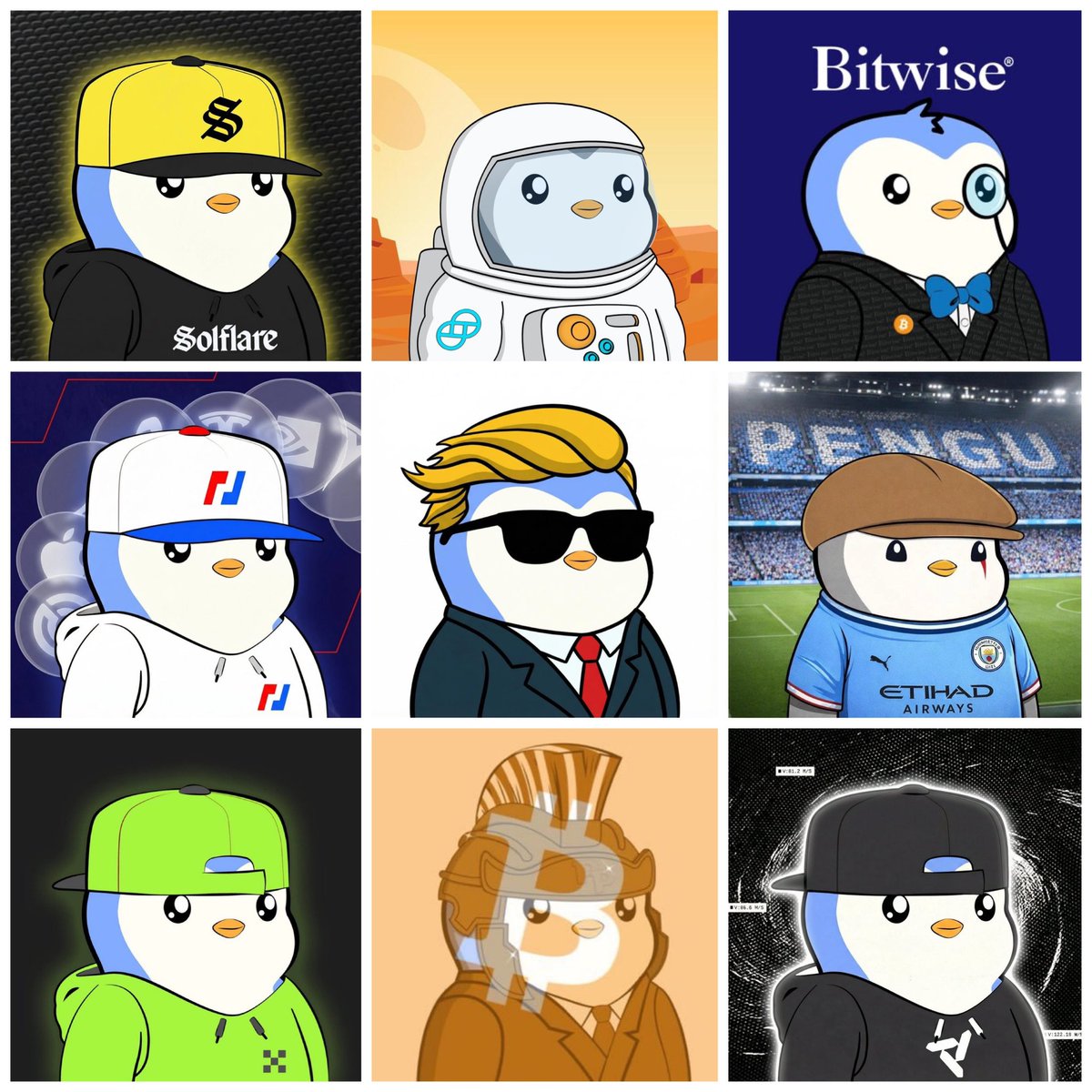 versabetweetin's tweet image. THE YEAR OF THE PENGUIN ! @pudgypenguins