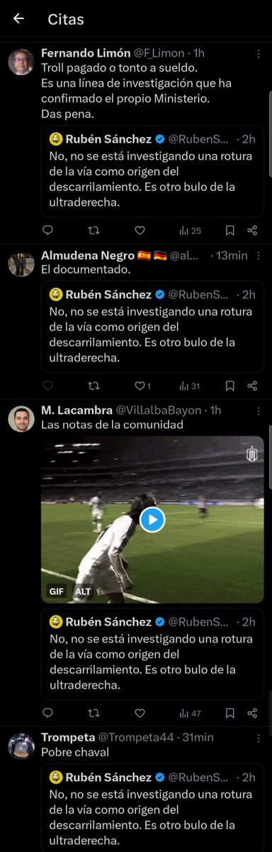 Mr_Jones_k's tweet image. Las redes estallan contra Rubén Sánchez (Facuo) por difundir bulos sobre el accidente de Adamuz.