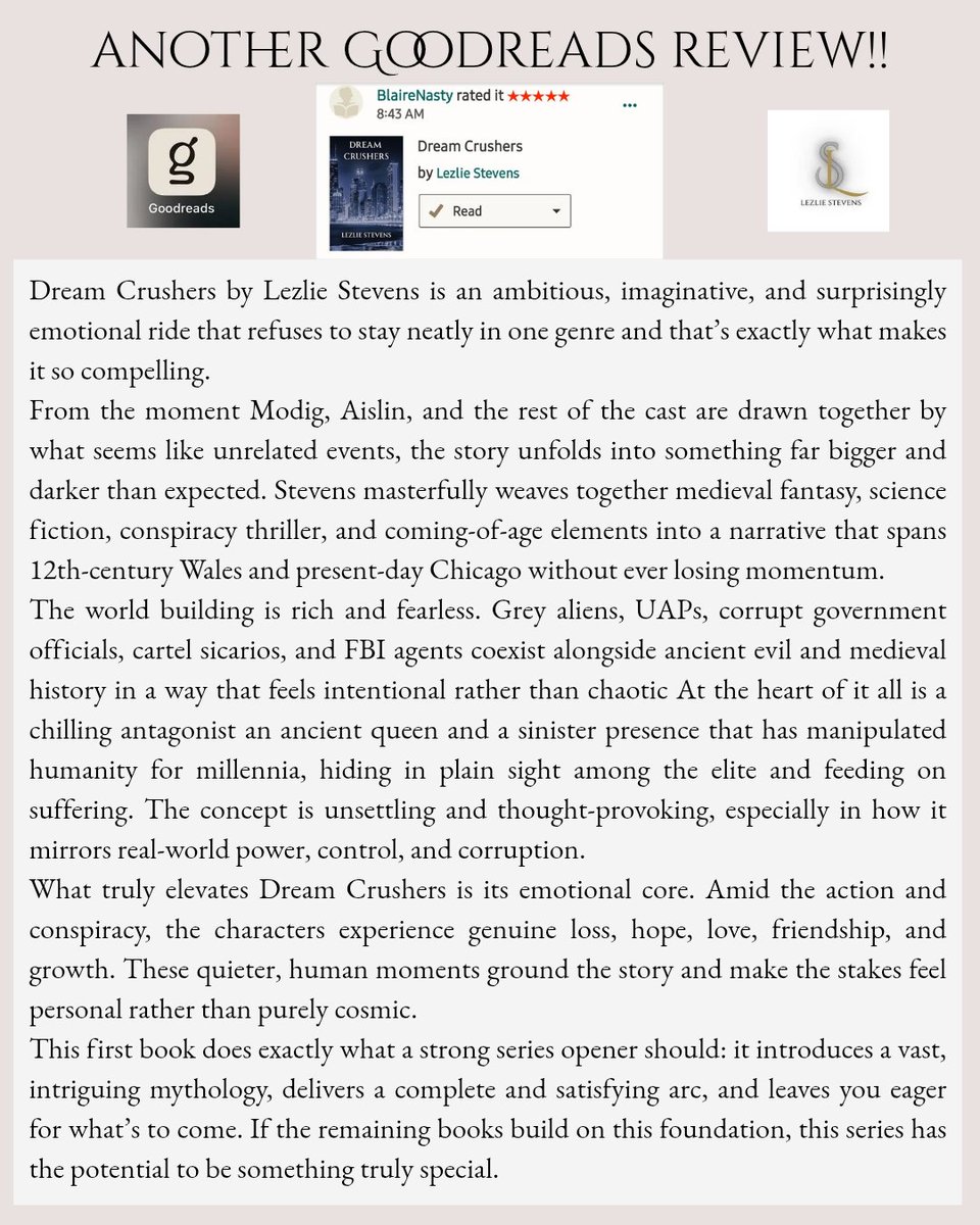 Thank you Blaire for this review. As a writer it truly touched my heart.