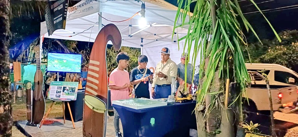 Cobre Panamá participó en el Festival Artesanal del Sombrero Pintado en Las Minas de Coclé, con un stand interactivo que permitió a los visitantes conocer más sobre la industria minera de la mano de talento panameño.