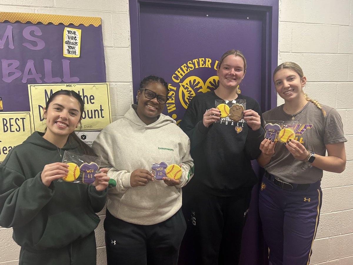 WestChesterSB's tweet photo. Up next for our Do Good, Be Great is Mairead! Mairead brought her teammates cookies on there first day of spring practice!
#DoGoodBeGreat
#RamsUp🤘🏼
#HOPtoit https://t.co/DuA4DAirjw