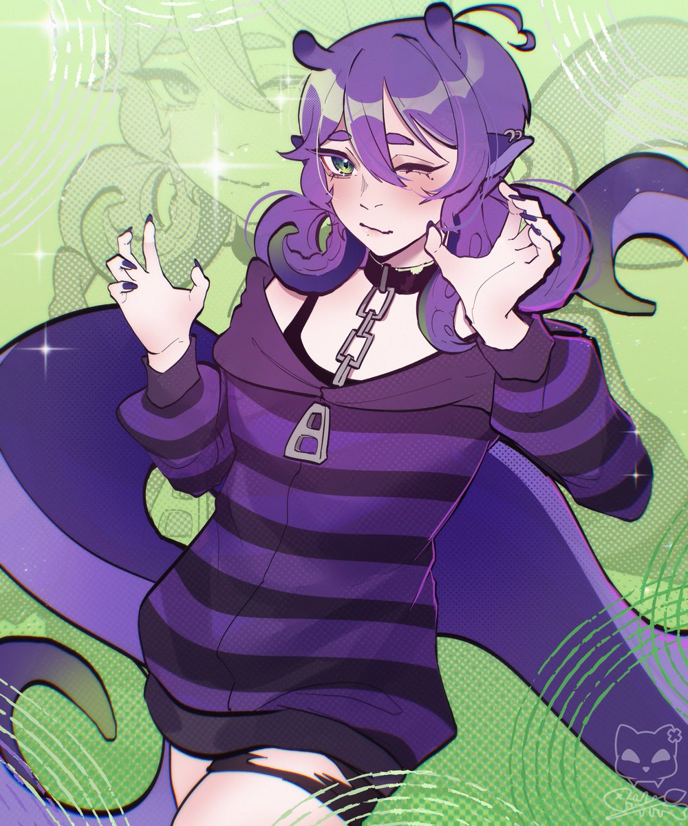 Taking some colored sketches commissions! 
You can get a drawing like this for 60$ bucks only 💚

get it here: vgen.co/Miko_png