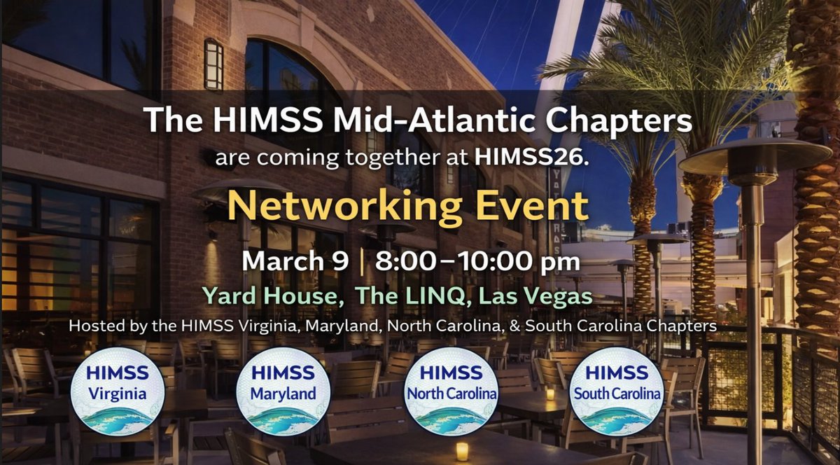 HIMSS Virginia Chapter tweet media