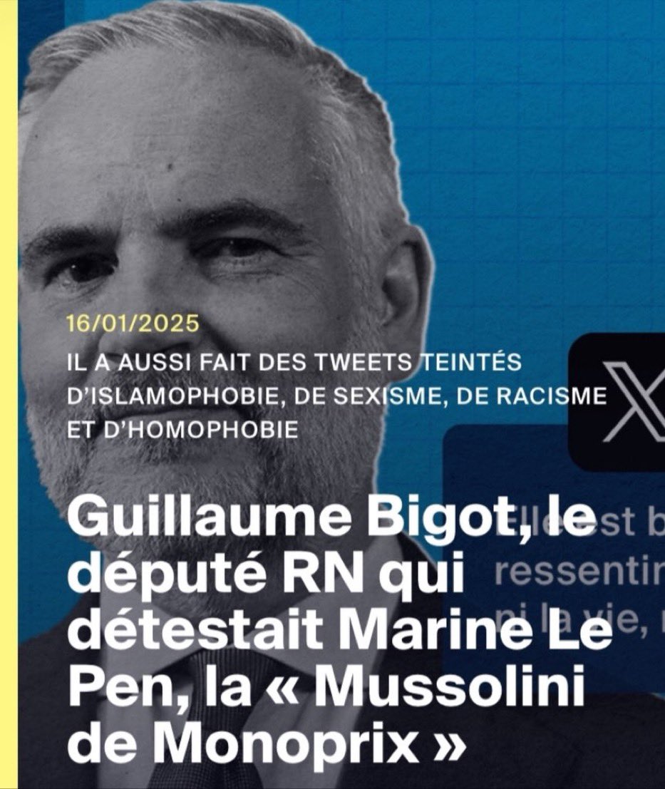MARCLANDES40's tweet photo. @Guillaume_Bigot Elle disait quoi votre « Mussolini de Monoprix »?? https://t.co/chnqQkizLj