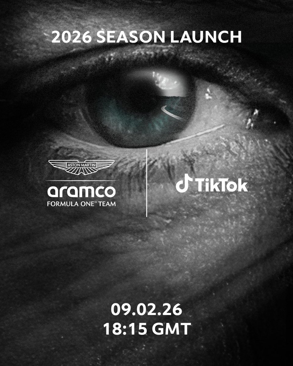 🚨 OFICIAL | La presentación del AMR26 será el 9 de febrero a las 20h

👉🏼 Se podrá seguir por TikTok

El equipo todavía no ha confirmado otra vía para seguir el evento ni tampoco lugar