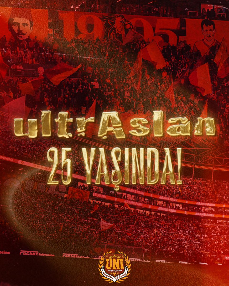 Kurulduğu günden itibaren #GalatasarayİçinYaşıyoruz diyerek gecesini gündüzüne katan, Arma uğruna yıllarını veren, ağabeyiyle kardeşiyle her zorluğun üstesinden gelen Galatasaray taraftarının kalbi ve ruhu ultrAslan! 
#ultrAslanUNI