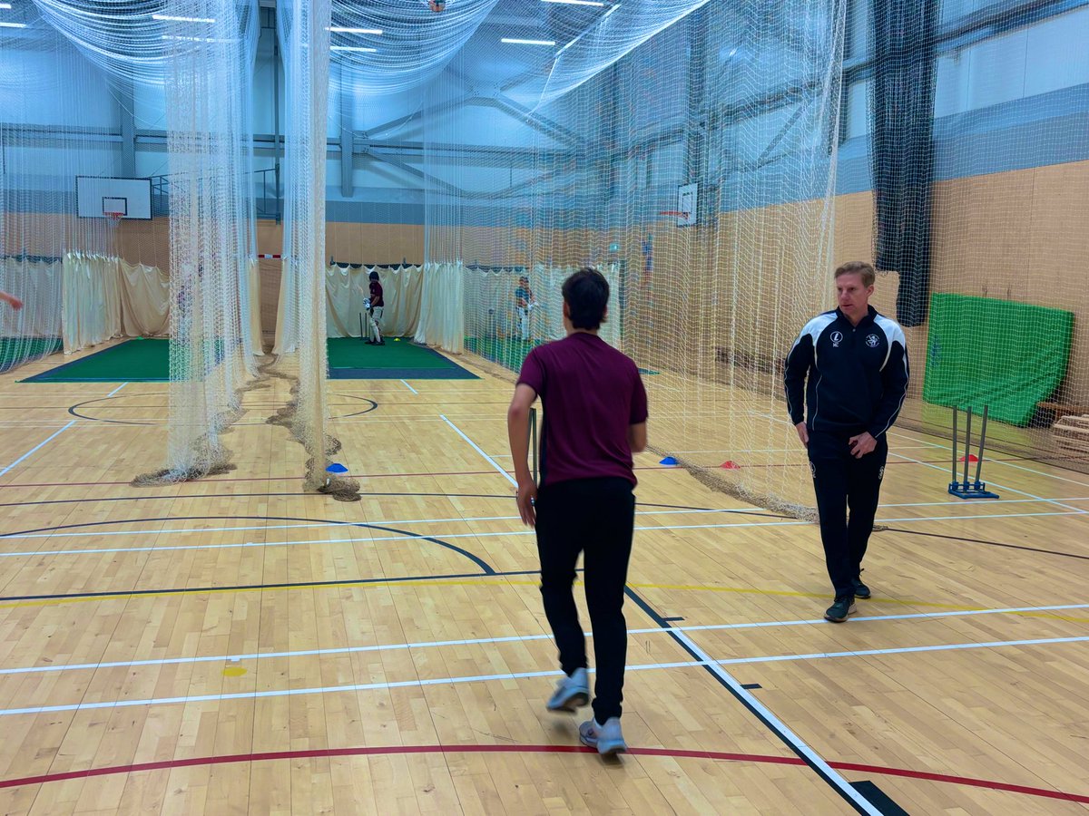 CSCAU11s's tweet photo. Two indoor training sessions completed at @HighTunstallPE by the newly selected Under 15s squad for 2026. Net sessions done. Five new squad members. Four skills sessions at the Dodgeball Centre planned. Three fitness sessions at Evolve to conclude the Winter training schedule! 🏏 https://t.co/lJx7hNHiS0