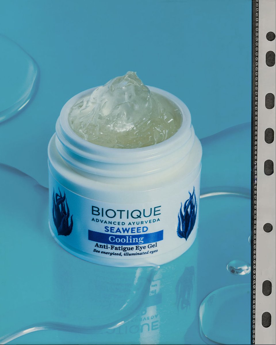 In a life full of stress, you don't need dark circles to be another in line!

Our Seaweed cooling Anti-Fatigue eye gel records another happy experience of fighting fine lines and making way for an energised and brighter skin.

#Ayurvedicskincare #BiotiqueWorld #Biotique