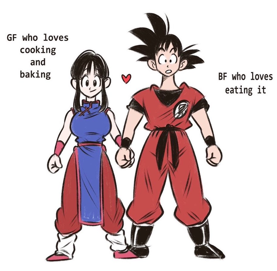 ksandraws57's tweet photo. #悟チチ #Goku #Chichi #悟空 #ドラゴンボール #Dragonball https://t.co/SGpihcPLeA