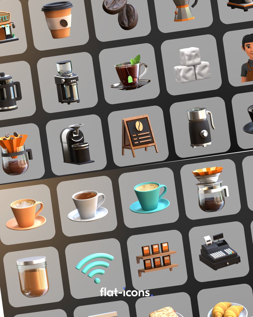 Flat Icons tweet media