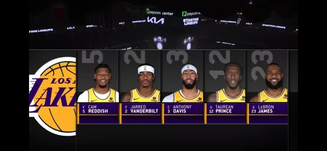 PlayoffLAL's tweet image. Who remembers this lineup