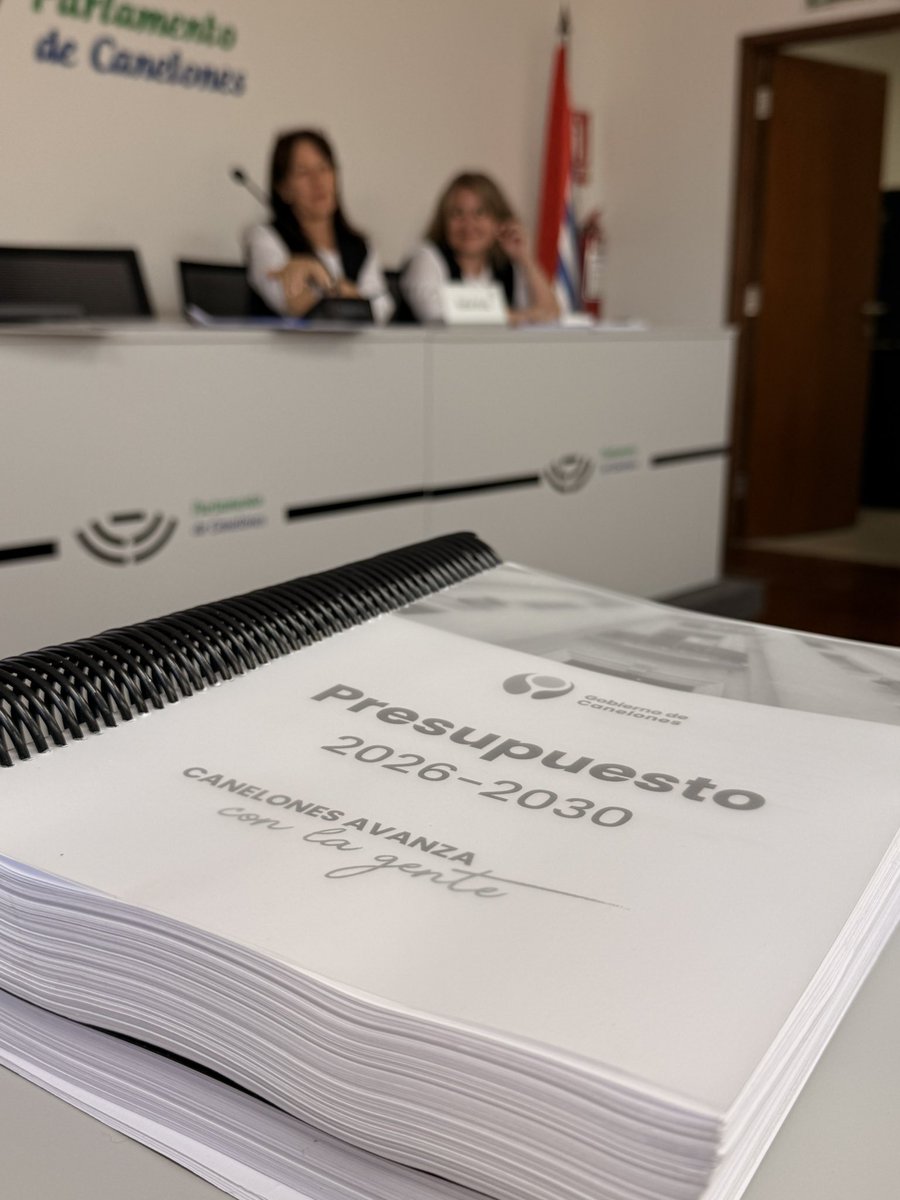Ya estamos estudiando el Presupuesto 2026–2030 del Gobierno de Canelones.
Un trabajo clave para planificar el futuro del departamento, con responsabilidad y mirada estratégica.
Canelones avanza con la gente, poniendo las prioridades de las vecinas y vecinos en el centro 💪🏽