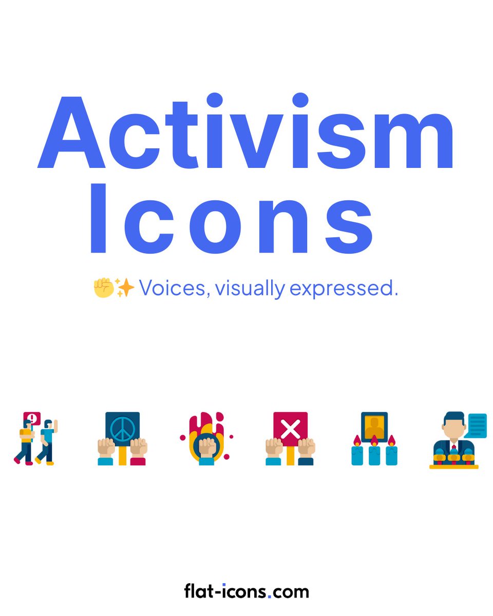 Flat Icons tweet media