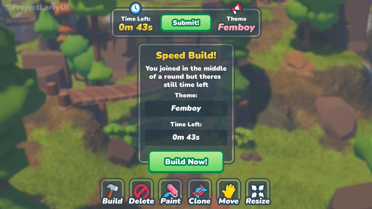 Project Larry UI tweet media