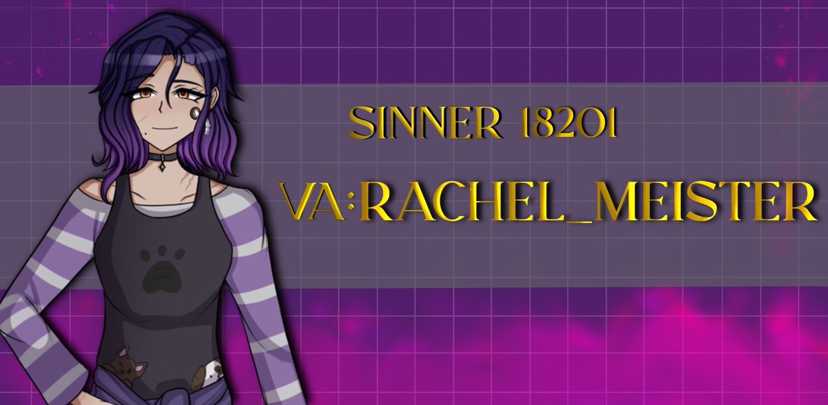 Finalrumination's tweet image. Sinners voice announcement part 5 
For our standoffish loudmouth  ultimate animal behaviourist we have the amazing Rachel meister!