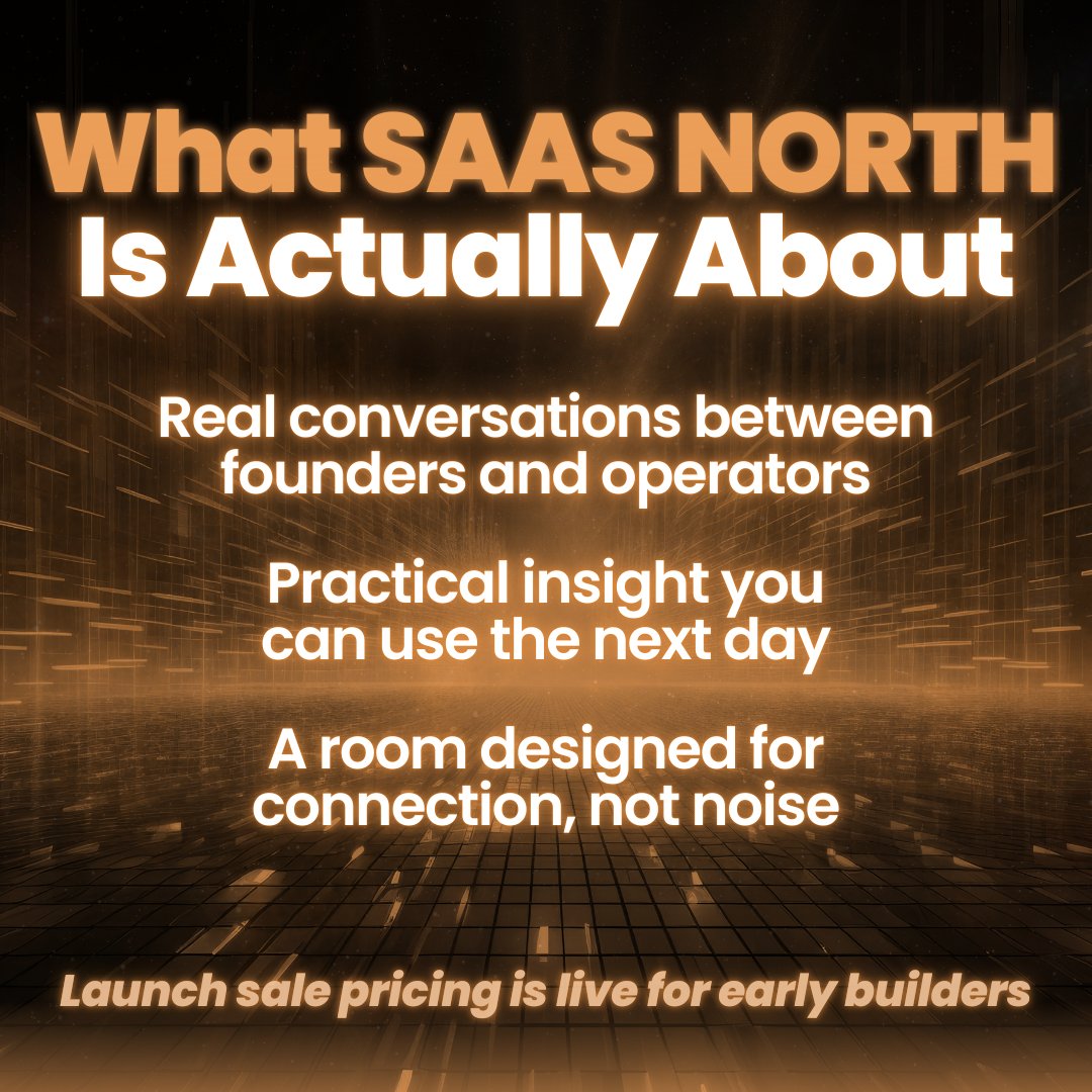 SAAS NORTH tweet media