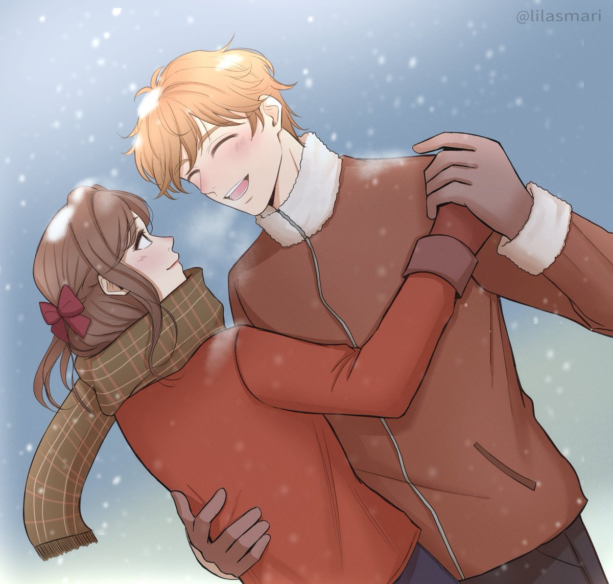 lilasmari's tweet photo. "Just one dance with you is not enough" ❄️
#TearsOfThemis #LukePearce #TearsOfThemisRosa #未定事件簿 #夏彦 https://t.co/QKxPJHmblm