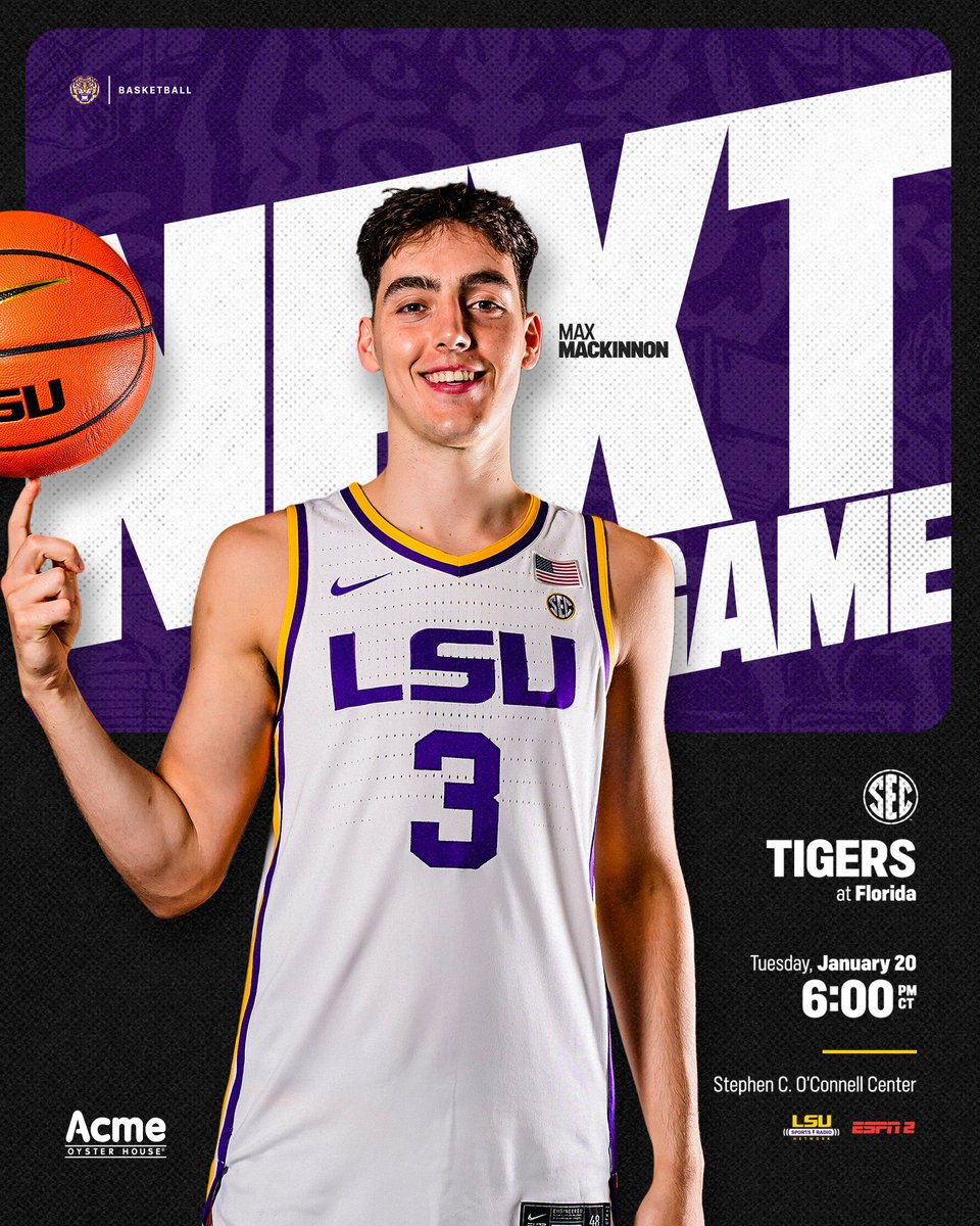 LSU Basketball tweet media