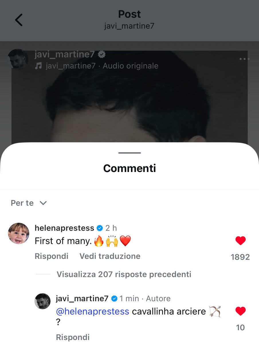 MaricaCap's tweet image. LA COPPIA🩷🥳 #helevier #prestinez #javi7 #portosicuro