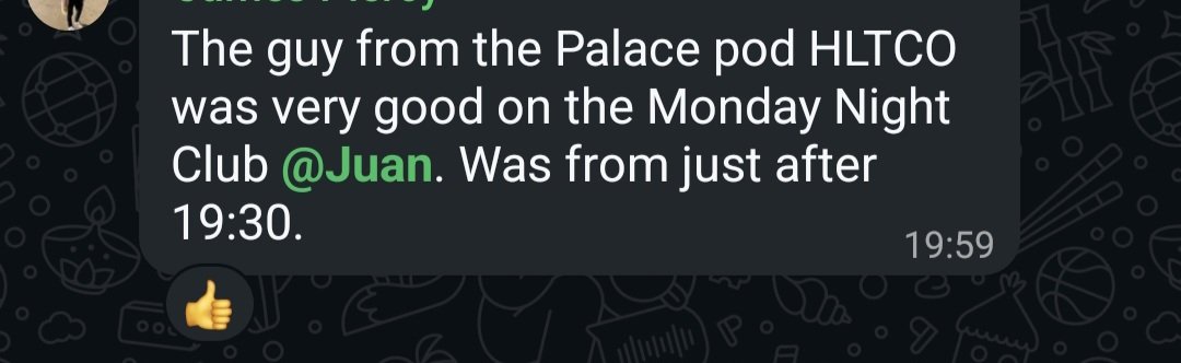steelyjuan's tweet photo. @HLTCO Got a mention in our fantasy football group! Will listen on pod later. https://t.co/Mb9ZL748Xt