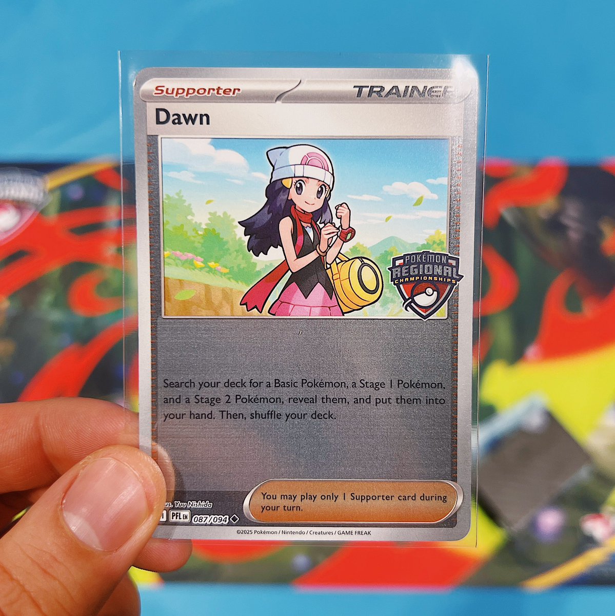SneakerTalkCA's tweet image. Giveaway 🎉 Dawn Regional Stamped  Promo from Toronto! 
To enter: Follow me, ❤️ this post and reply w/ what deck it’s going into (or binder)

(Additional entries on IG + regional vlog when it’s up tomorrow!) Winner announced Jan 24, open worldwide.
#playpokemon #PokemonTCG