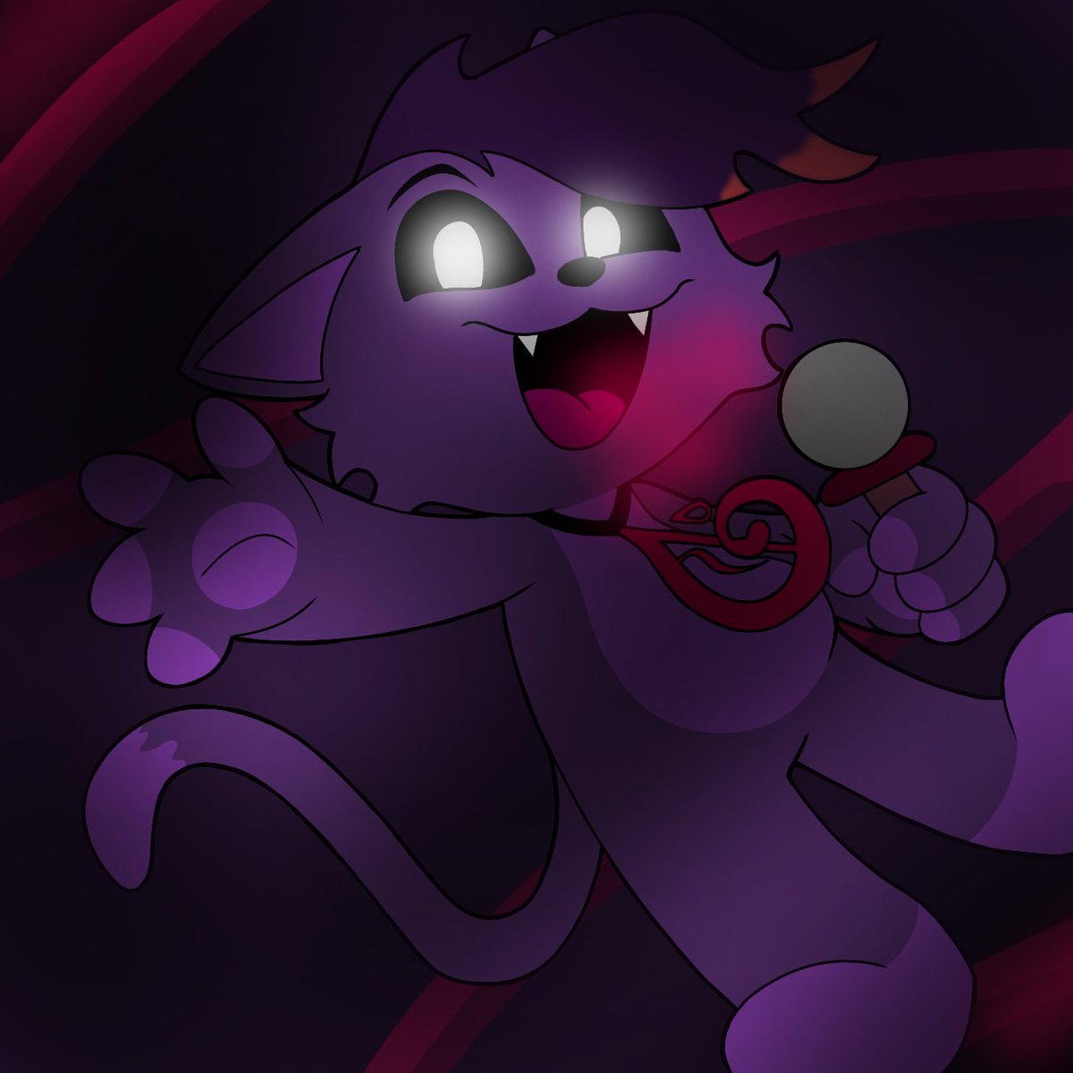 GlitchecalKatt's tweet image. Got some more art of Violet, or VMelody (AKA) Playtime Musician! Drawn by my friend Univurse.

#SmilingCritters #SmilingCrittersOC #SmilingCrittersAU
#NightmareCritters #NightmareCrittersfanart #fanart #PoppyPlaytimefanart #PoppyPlaytime
