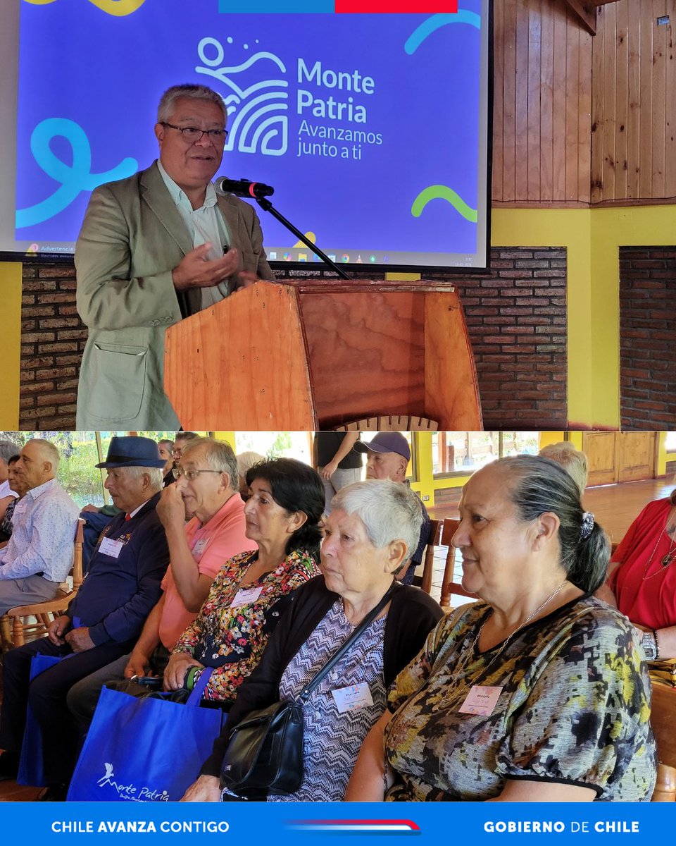 📌El Seremi de <a href="/MDSCoquimbo/">MDSF Coquimbo</a>, Celso López, junto a <a href="/MUNIMPATRIA/">Municipalidad de Monte Patria</a>, compartieron con personas mayores, que culminan un proceso de acompañamiento de 2 años junto al #ProgramaVínculos, promoviendo su autonomía,  participación social y un envejecimeinto digno, activo y saludable.
