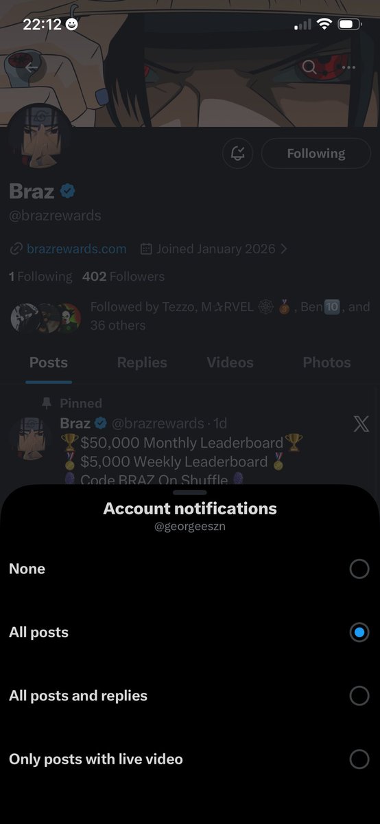 <a href="/MZR/">MZR Trades</a> <a href="/brazrewards/">Braz</a> welcome back fam , still manifesting a first win 

thank you 

HVtToh3G5pW1YbHnfMCmzo4RsbEH3AKhnU3fDP4qr4qE