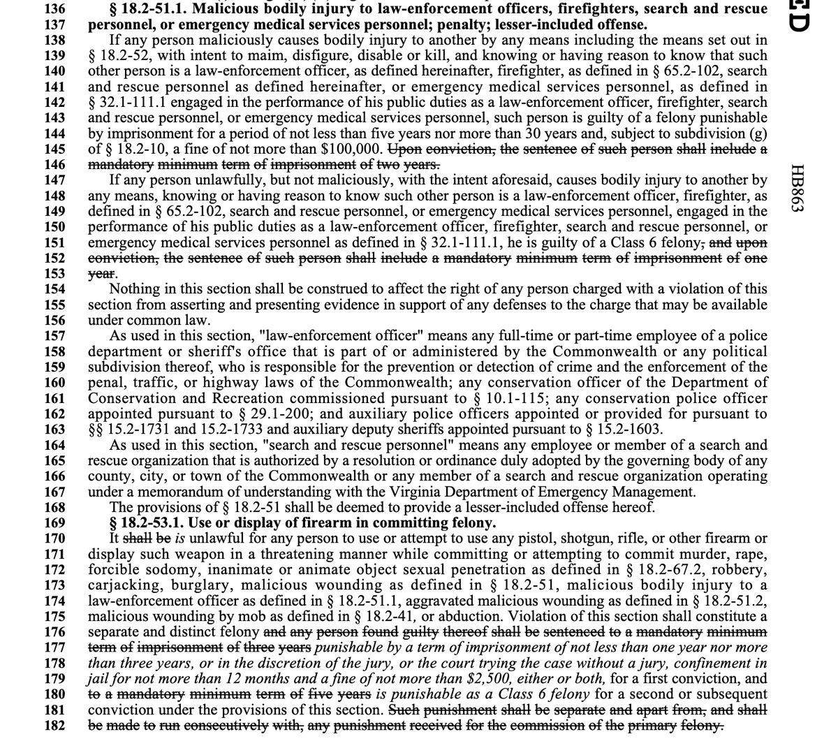 ChristianHeiens's tweet image. Democrats in Virginia have introduced a bill to eliminate mandatory minimum sentencing for rape, manslaughter, assaulting a law enforcement officer, possession and distribution of child pornography, and all repeat violent felonies.