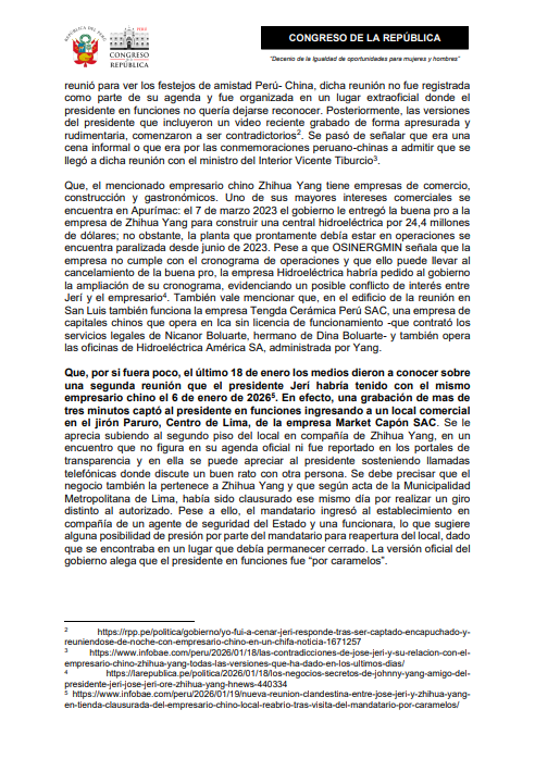 FlorPabloMedina's tweet image. ¡Jerí no puede seguir un día más en Palacio! Consecuente con mi posición, he firmado la moción de censura presentada por la congresista @RuthLuqueIbarra.