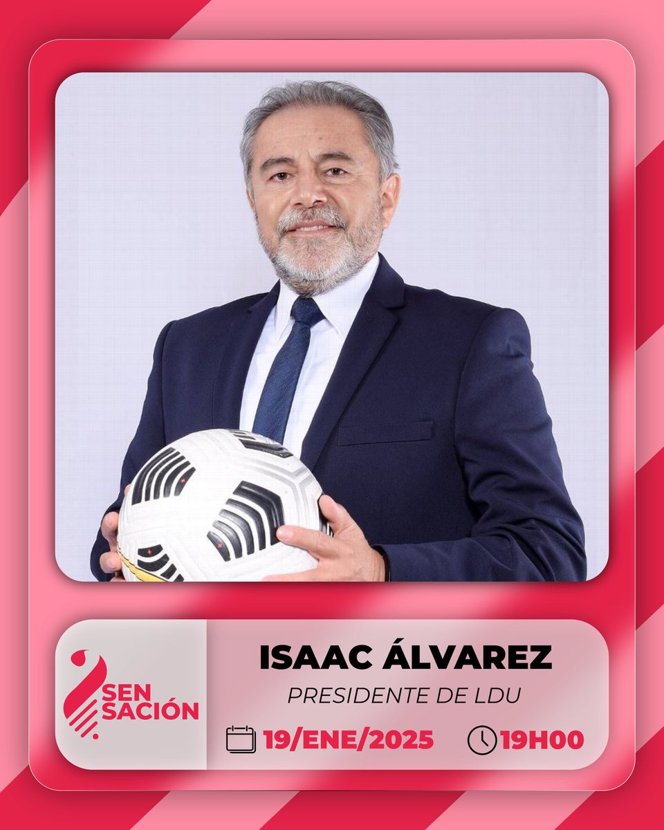 Entérate de las últimas novedades albas con el presidente de #LDU ⚪️⚪️ en la tercera emisión de #1065Deportes 🎙️📻⚽️ ¡no te lo pierdas! 

📻106.5FM en Cuenca, Azogues y Biblián
📹FBLive: facebook.com/share/1ZbRZzDV…
🌏radiosensacion.com.ec